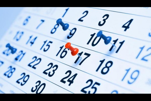 جدول التوزيع الزمني لامتحانات السداسي الثاني للمدينين+ التعويضي 2024-2025